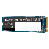 Gigabyte G325E 500G M2 500G PCIe 3.0x4 2300 1500 MB s 60k 240Kl MTBF 1.5m hr Limited 3 years or 240TBW