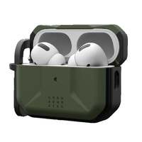 UAG Civilian Apple Airpods Pro (2nd Gen) Case - Olive Drab (104124117272) DROP Military Standard Co-Mold Design Weather-ResistantPrecise Fit
