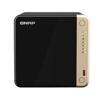 QNAP TS-464-8G 4 Bay NAS Intel Celeron N5095 Quad core 8GB DDR4 2xM.2 2280 PCle 2x2.5GbE 1xSlot PCle Gen3x2 2xUSB3.2 1XHDMI2.0 3YR WTY