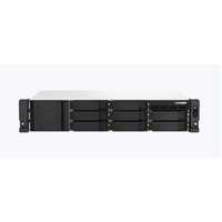 QNAP TS-864eU-RP-4G 8 Bay NAS Intel Celeron N5105 N5095 4-core 4GB DDR4 2xSlot Hot-swappable 2xGbE2.5 WOL 1xPCle3x2 2xUSB3.2 2U RP 3YR WYT