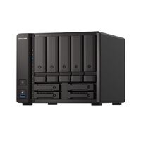 Qnap TS-h973AX 9-Bay NAS AMD Ryzen™ Embedded V1500B quad-core eight threads 2.2 GHz processor 32G Hot-swappable 2 x2.5GbE 1x10GBASE-T 4xUSB3.2 3YR WTY