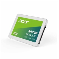 ACER SA100-240GB 2.5³ SATA lll SSD Writing Speed 449MB s Reading Speed 549MB s BL.9BWWA.102 - 3 Year Warranty