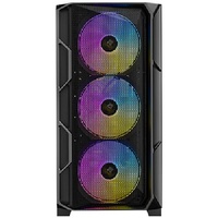 Antec AX1000 ARGB E-ATX ATX Micro-ATX ITX LED Control button USB3.0 x2 Type-C 3.2 Gen2 x1 Tempered Glass Side Panel Mid-Tower Gaming Case
