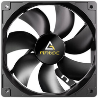 Antec N12 3PK 120mm DC fans, hydraulic bearing, 1200RPM, 42.58CFM, 1.11mmHO, 22.3dB, 30k h life, 3-pin, 12V, ¤0.24A, 1-yr warranty