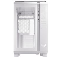 ASUS GT502 TUF Gaming Case White ATX Mid Tower CaseTool-Free Side PanelsTempered Glass8 Expansion Slots4 x 2.5 inch 3.5 inch Combo Bay