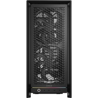 Corsair FRAME 5000D WORKSTATION Mid-Tower Case - Black, supports E-ATX, tempered glass, high airflow design, 420mm radiator, 450mm GPU support