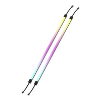 Corsair LS430 Aurora RGB Light Strips - 430mm  4301010mm, black, magnetic mount, addressable LEDs, iCUE compatible, flexible