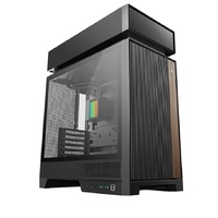 DeepCool CL6600 Innovative Compamentalized Compact ATX Case, Pre-installed 360mm Liquid Cooler,  Dual ARGB Fans
