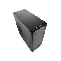 DeepCool Wave V2 Micro-ATX PC Case 390x217x435mm, 0.5mm Thick Black Panels, GPU Up To 320mm, 1xUSB3/2xUSB2