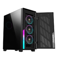 Gigabyte AORUS C500 ST Gaming Case E- ATX  2x3.5 inch 2x2.5 inch RGB Detachable Dust Filters Top Front Bottom Power Supply Standard ATX