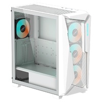 Gigabyte C301 RGB Tempered Glass E-ATX White Mid Tower Gaming Chassis  2x3.5 inch 2x2.5 inch 2xUSB3.0 Detachable Dust Filter Liquid Cooling PSU Standa