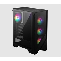 MSI MAG FORGE 120A AIRFLOW ATX Case, 2x USB 3.2, 1x Mic-in   Audio-out, 1x LED, 3x 2.5 ft, 2x 2.5 ft 3.5 ft, ATX   Micro-ATX   Mini-ITX