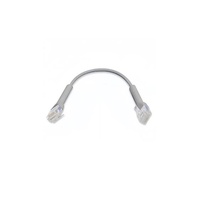 8ware Cable Single Unit Cat6 RJ45 90 Degree 1m Grey Ethernet Cable Both End Bendable to 90 Ultra-Thin 3mm Diameter