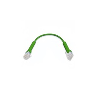 8ware Cable Single Unit Cat6 RJ45 90 Degree 1m Green Ethernet Cable Both End Bendable to 90 Ultra-Thin 3mm Diameter