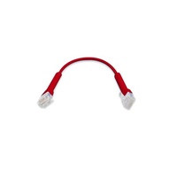 8ware Cable Single Unit Cat6 RJ45 90 Degree 1m Red Ethernet Cable Both End Bendable to 90 Ultra-Thin 3mm Diameter