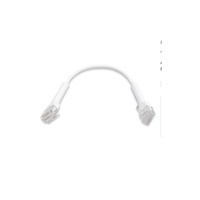 8ware Cable Single Unit Cat6 RJ45 90 Degree 1m White Ethernet Cable Both End Bendable to 90 Ultra-Thin 3mm Diameter