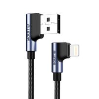 8Ware Premium 1m Apple Certified 90 Degree Angle USB C to Lightning Data Sync Fast Charging Cable for iPhone 12 X XS XR Max 8 iPad Air Retail ~CB8W-IP