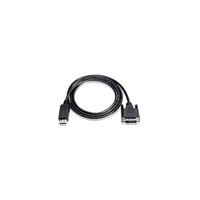 8ware DisplayPort DP to DVI-D 2m Cable Male to Male 241 Gold plated Supports video resolutions up to 1920x1200 1080P Full HD  60Hz