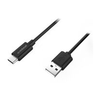 mbeat Prime 1m USB-C To USB Type-A 2.0 Charge And Sync Cable - High Quality 480Mbps Fast Charging for Macbook Pro Google Chrome Samsung Galaxy Huawei