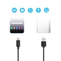  mbeat Prime 2m USB-C To USB Type-A 2.0 Charge And Sync Cable - High Quality 480Mbps Fast Charging for Macbook Pro Google Chrome Samsung Galaxy H