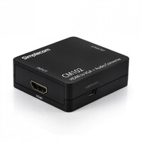 Simplecom CM102 HDMI to VGA  Audio 3.5mm Stereo Converter