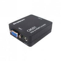 Simplecom CM201 Full HD 1080p VGA to HDMI Converter with Audio