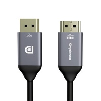 Simplecom DA218 Active DisplayPort 1.4 to HDMI 2.1 Cable 1.8M HDR 8K 60Hz