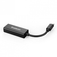Simplecom NU313 SuperSpeed USB-C to Gigabit Ethernet RJ45 Network Adapter Aluminium