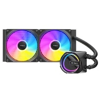 Antec Skeleton 240 ARGB, All-in-One Liquid Cooler, 240mm, PWM ARGB fans, 2000RPM, 72.29CFM, Intel AMD support, ¤32dB, aluminum radiator, 3Y warranty