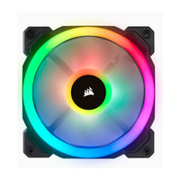 Corsair Light Loop Series LL140 RGB 140mm Dual Light Loop RGB LED PWM Fan 2 Fan Pack with Lighting Node PRO