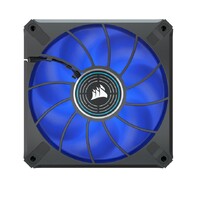 Corsair ML ELITE Series, ML120 LED ELITE, 120mm Magnetic Levitation Blue LED Fan with AirGuide, Single Pack