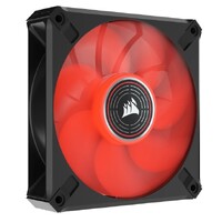 Corsair ML ELITE Series ML120 LED ELITE 120mm Magnetic Levitation Red LED Fan with AirGuide Single Pack 