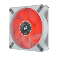 Corsair ML ELITE Series ML120 LED ELITE WHITE 120mm Magnetic Levitation Red LED Fan with AirGuide Single Pack