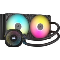Corsair iCUE LINK TITAN 280 RX RGB AIO Liquid CPU Cooler - Black, 94.7 CFM, 1700 RPM, Aluminum Radiator, Copper Cold Plate, Intel AMD Support