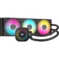Corsair iCUE LINK TITAN 360 RX RGB AIO Liquid CPU Cooler - Black, 73.5 CFM, 2100 RPM, Aluminum Radiator, Copper Cold Plate, Intel AMD Support
