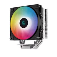 DeepCool AG400 ARGB Single Tower CPU Cooler TDP 220W 120mm Static ARGB Fan Direct-Touch Copper Heat Pipes Intel LGA1700 AMD AM5 Support