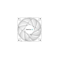 DeepCool FC120 White 3 in 1 (3-Pack)  Cooling Fan, 4-pin PWM, Hydro Bearing, 12V DC 0.13 A 1.56W, ARGB LED, Daisy-Chainable