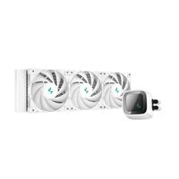 DeepCool LS720 White Premium Liquid CPU Cooler, 360mm Radiator, 3xFC120 A-RGB PWM Fans, Low Noise LGA2066/2011-v3/2011/1700/1200 AMD sTRX4/sTR4/AM5