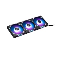 MSI MPG EZ120 ARGB- 3B  Fan, 3 x MPG EZ120 ARGB fans, 7-pin JAF   4-pin PWM  3-pin ARGB, 0~1900 RPM ±10pct, 73.82 CFM