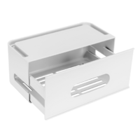 Brateck Cable Management Box Material: ABS  Dimensions 28.2x14x12.8cm -White