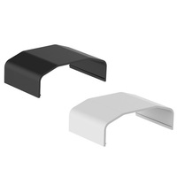 Brateck Plastic Cable Cover Joint  Material:ABS Dimensions 64x21.5x40mm - White