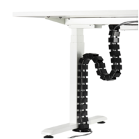 Brateck Quad Entry Vertebrae Cable Management Spine Material.Steel,ABS Dimensions 1300x67x35mm -- Black