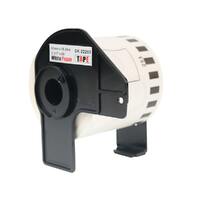 Brother DK-22251 Consumer Paper Roll - PAPER ROLL 62MM X 15.24M (WITH BLACK RED PRINT)