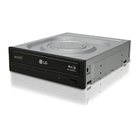 LG BH16NS55 16x SATA Internal Blu-Ray Drive Burner - Slient Jamless Play M Disc