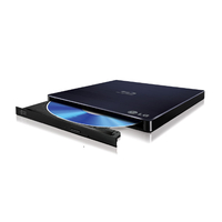 LG BP50NB40 8x Ultra Slim Portable External USB Blu-Ray Drive Burner - M Disc Silent Play 3D Jamless Play