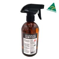 HotTorque E85 Hand & Surface Sanitiser 500ml, 80% Ethanol, 100% Australian Made, WHO & TGA Standard, Natural Ingredients, Tea Tree & Peppermint Oil