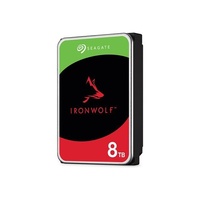 Seagate 8TB 3.5 ft IronWolf, SATA 6.0Gb s, NAS 24x7, CMR, max. STR OD 202MB s, 5400 RPM, 256MB Cache, HDD, 3Years Warranty (ST8000VN002)