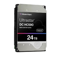 Western Digital Ultrastar DC HC590 24TB: 3.5 ft, SATA 6Gb s   SAS, CMR, SE, 146.71101.626.11mm, 670g,  5Y warranty