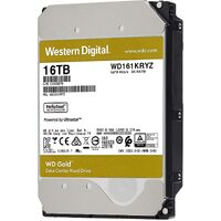 Western Digital 16TB WD Gold Enterprise Class Internal Hard Drive - 7200 RPM Class, SATA 6 Gb/s, 512 MB Cache, 3.5'- 5 Years Limited Warranty