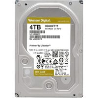 Western Digital 4TB WD Gold Enterprise Class Internal Hard Drive - 7200 RPM Class, SATA 6 Gb/s, 256 MB Cache, 3.5' -  5 Years Limited Warranty